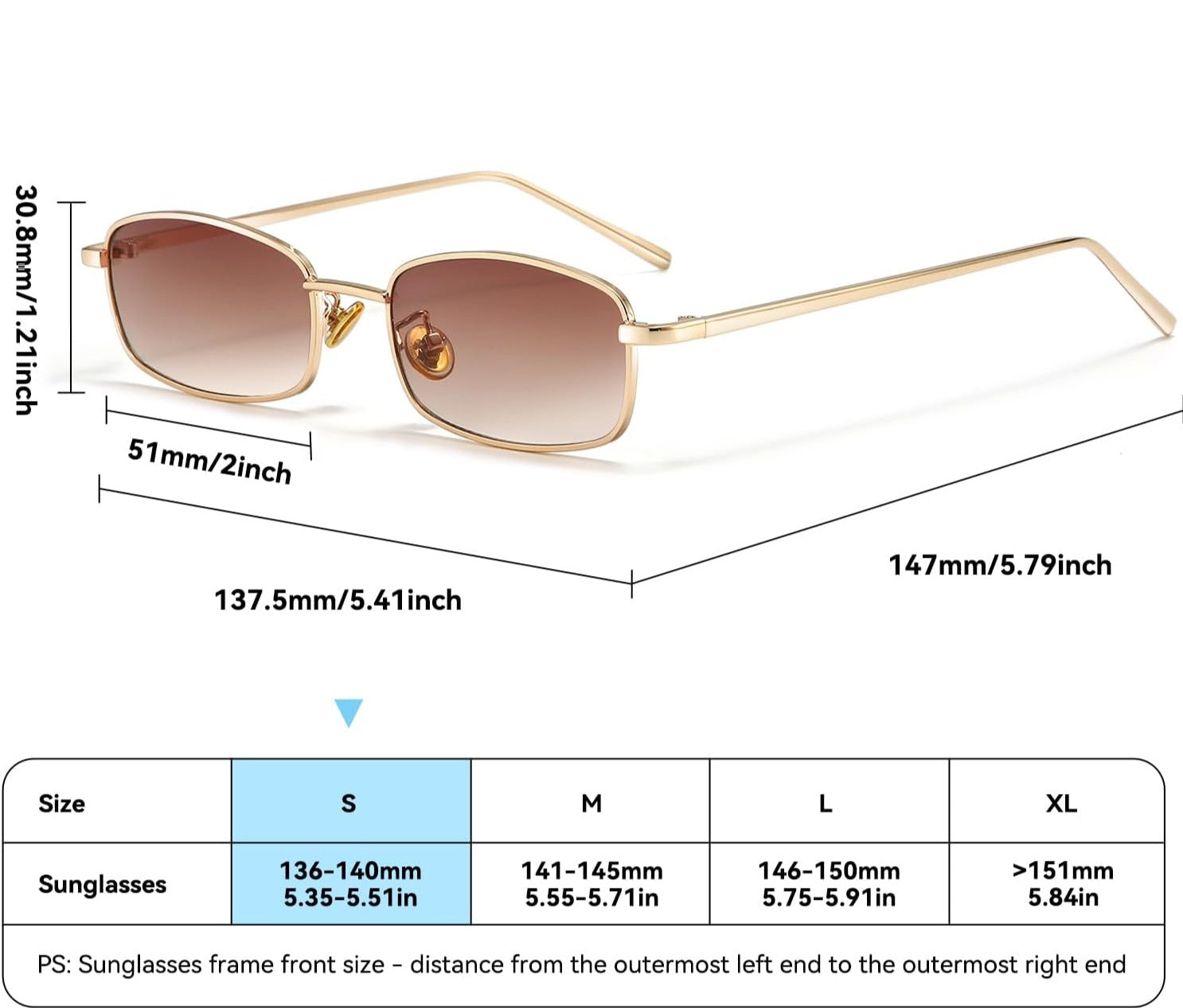 Retro Rectangle Sunglasses for Women Men Square Narrow Hip Hop Small Frame Sun Glasses